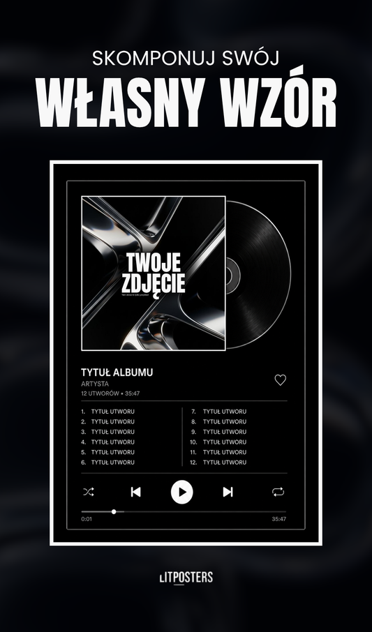 Personalizowany plakat z Twoim Albumem